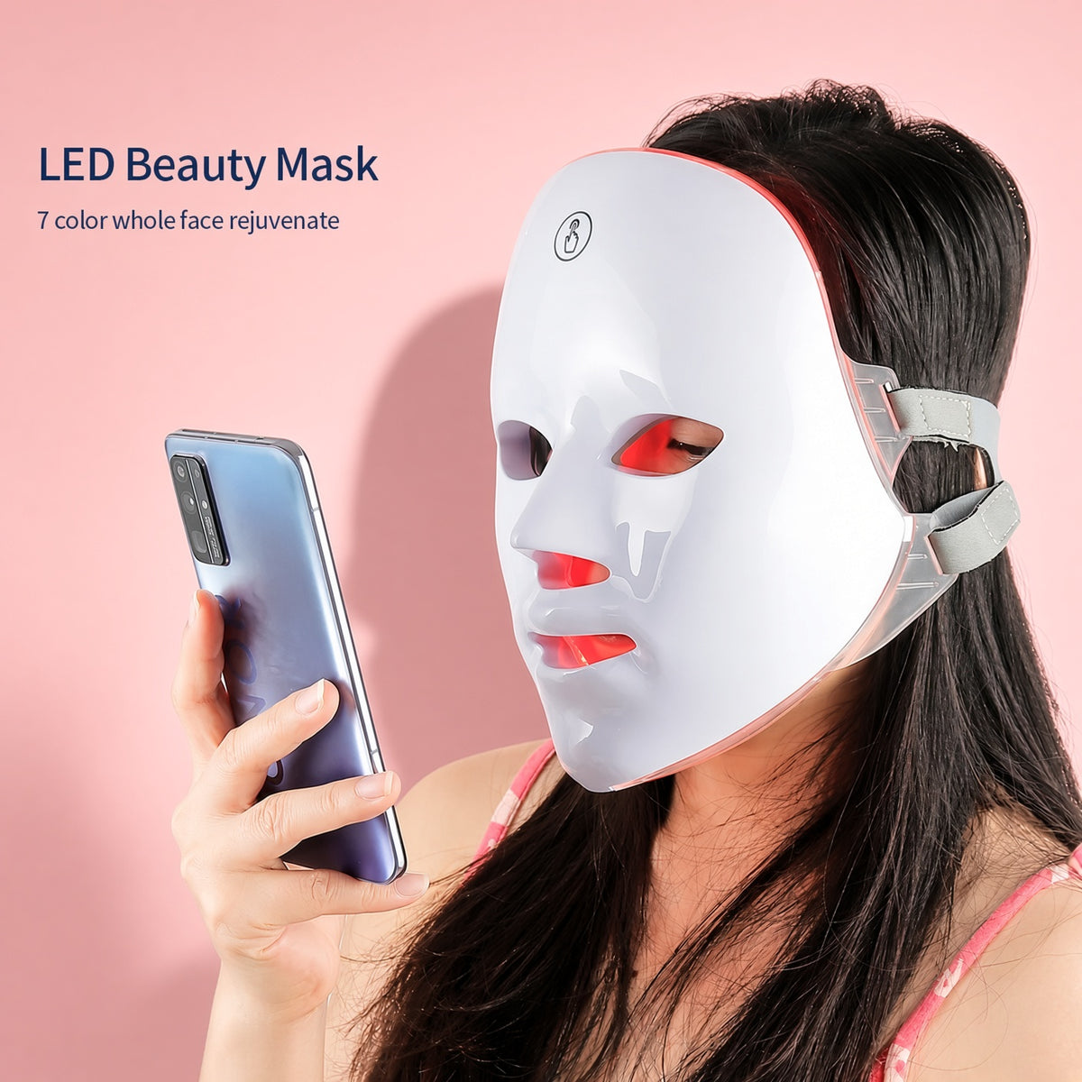 HaloFace Glow Mask | 7-Colour LED Face Mask
